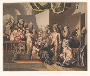 Abdes odkrywa wśród swoich rozebranych zakonnic młodego mężczyznę