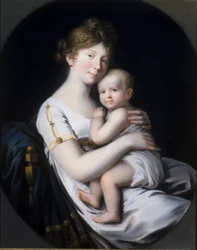 Księżniczka pruska Luiza z następcą tronu Fryderyka Wilhelma IV, 1796