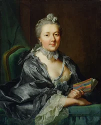 Druga żona artysty, Julie Marianne Pernette, z domu Robert, 1762