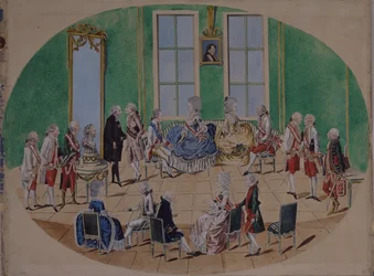 Wielki książę Paweł Pietrowicz i wielka księżna Maria Fiodorowna w Wiedniu w 1782 r., 1782 r.