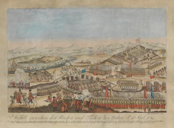 Incydent między armią rosyjską i osmańską w Galati 20 kwietnia 1789 r. 1789.