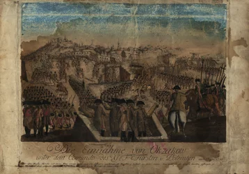 Zdobycie Oczakowa przez księcia Grigorija Potiomkina 17 grudnia 1788, 1788.
