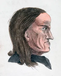 Cechy twarzy osoby melancholijnej, 1808