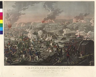 Bitwa pod Hohenlinden (Linden) 3 grudnia 1800 (akwaforta i akwatinta)