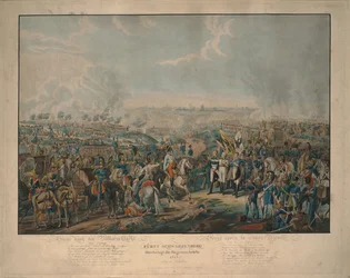 Po Bitwie Narodów: książę Schwarzenberg przynosi wieść o zwycięstwie 18 października 1813 roku