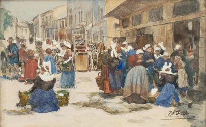 Rynek w Concarneau