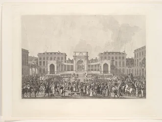 Intronizacja króla Wilhelma I w Brukseli, 1815