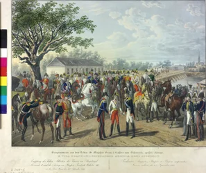 Przyjęcie monarchy sprzymierzonych w Wiedniu 1814 r.