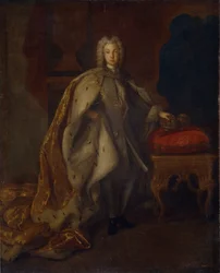 Portret cara Piotra II Rosji 1715-1730, 1728