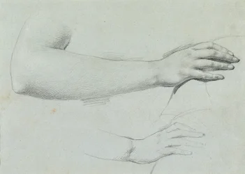 Studium ręczne dla "Arindala i Daury"