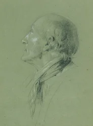 Studium portretowe do „Powrotu do domu człowieka z Landwehry” (1817)