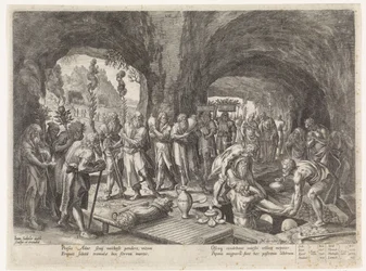 Pogrzeb Adama Historia rodziny Seta / Ocenianie dobrych i złych (tytuł serii) Bonorum et Malorum consensio (tytuł serii)
