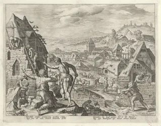 Kain buduje miasto Enoch Historia rodziny Kaina / O dobrych i złych uczynkach (tytuł serii) Boni et mali scientia (tytuł serii)