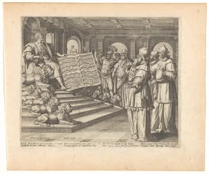 Druk motetowy i karta tytułowa z Salomonem jako kompozytorem Pieśni nad Pieśniami Canticum Canticorum (tytuł na obiekcie) Pieśń Salomona (tytuł serii)