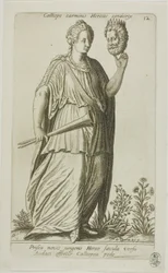 Calliope, Muse of Epic Poetry, płyta 12 z Parnassus Biceps