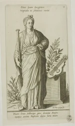 Erato, Muse of Lyric Poetry, płyta 11 z Parnassus Biceps