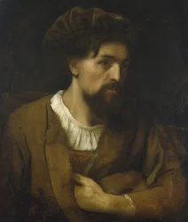 Portret filozofa (olej na płótnie)