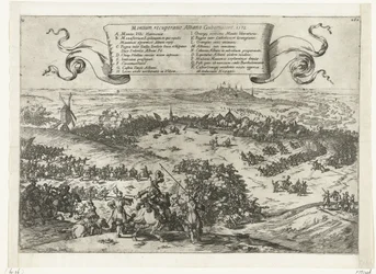 Alva oblega Bergen w Henegouwen, 1572 Rekultywacja gór, Albano Gubernatore. 1572 (tytuł na obiekcie)