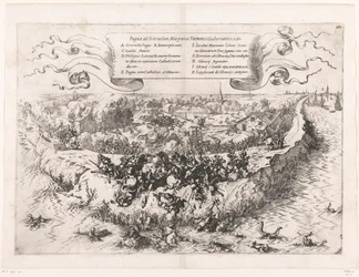Bitwa pod Oosterweel, 1567 Pugna ad Osteruelam, Margarita Parmensi Gubernatrice. 1567 (tytuł na obiekcie)