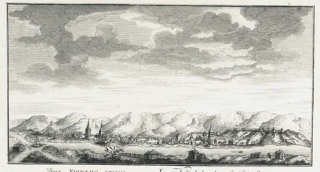 Widok twierdzy Udinskoye, ok. 1735