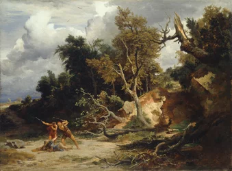 Zasadzka (popołudnie) ok. 1856 r.