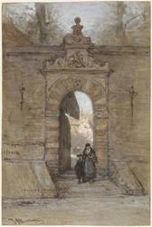 Brama Świętego Jerzego w budynku Doelen w Hoorn
