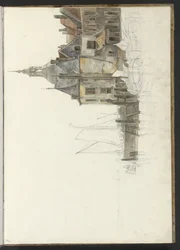 Nabrzeże w Groothoofdspoort w Dordrecht