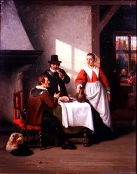 Wnętrze tawerny (panel)