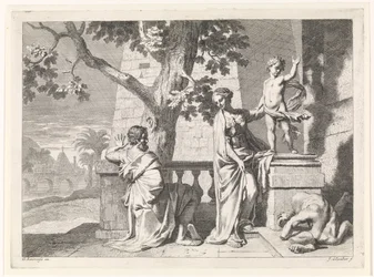 Chrystus łamie posąg Przedstawienia biblijne, mitologiczne i alegoryczne (tytuł serii)