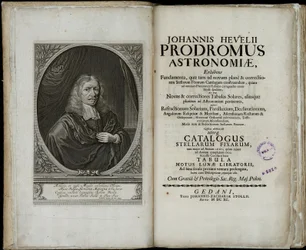 Jan Heweliusz, Prodromus astronomii, 1690
