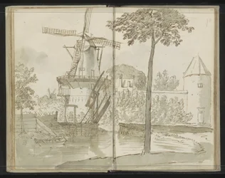 Wiatrak Delft na Spoorsingel