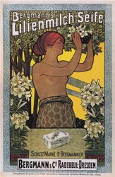 Mydło Lilienmilch Bergmanna, 1896