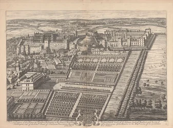 Perspektywa domu w Windsorze, należącego do jego Grace Charles Beauclerck