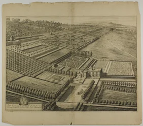 Fair Lawn w hrabstwie Kent, tablica 49 z Britannia Illustrata