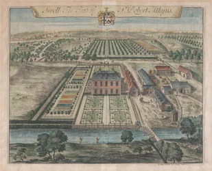 Swell, The Seat of Sir Robert Atkyns, [1712] wznowione 1768.