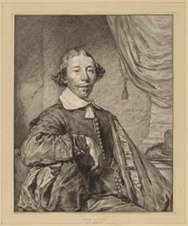 Portret siedzącego mężczyzny, 1771.