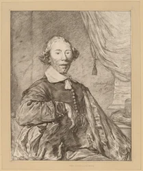 Portret siedzącego mężczyzny, 1771.