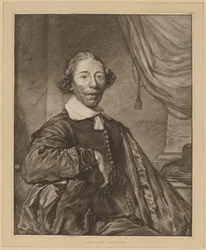Portret siedzącego mężczyzny, 1771.