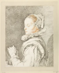 Portret młodej kobiety
