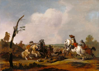 Scena bitewna, ok. 1651-52