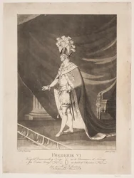 Fryderyk VI w mundurze