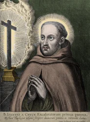 Święty Jan od Krzyża (Juan de Yepes Alvarez, Juan de la Cruz) (1542-1591) - graw. przez Vorstermanna