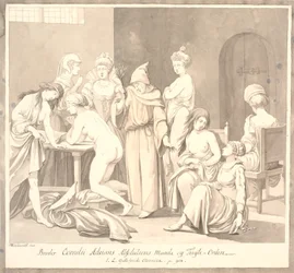 „Broder Cornelius Adrians Absolutions Maade og Tugte = Orden. / JL Gottefriidi Chronica. str. 908.”