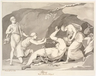 „Silenus/ Wergiliusz. Bukolia ekloga 6.”