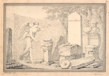 Winieta tytułowa do Snorriego Sturlesona (red. G. Schiøning): Heimskringla, t. I, 1778