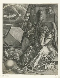 Melancholia Melencolia I (tytuł na obiekcie)