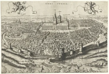 Widok na Ypres