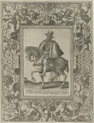 Portret konny Wilhelma I, księcia Orange