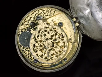 Zegarek pobocza. Haga, ok. 1695 (metal) (patrz także 259582-83)