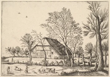 Farma, z Małych Pejzaży, 1559-61.